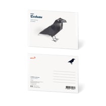 CARTE POSTALE CORBEAU