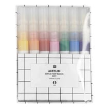 Ensemble de marqueurs Acrylini Rainbow Colors 7 couleurs - Rico Design - Bleu