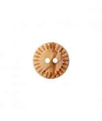 Bouton Bois 2 trous 18 à 23mm - Prym 23 Feuille