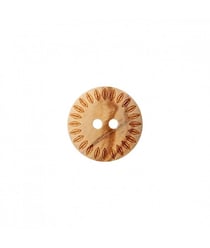Bouton Bois 2 trous 18 à 23mm - Prym 23 Feuille
