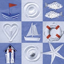 PQT 20 SERVIETTES FEEL THE BREEZE