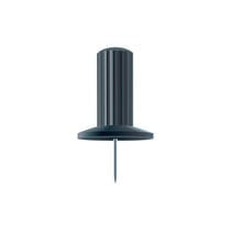 Boîte de 25 épingles Papic - Hauteur de pointe 7mm - 10mm de diamètre - Noir - Exacompta