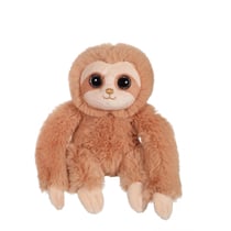 Peluche - P'tit paresseux marron - 16 cm