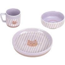 Coffret repas en porcelaine Tiny Team Chat Lässig