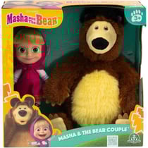 Coffret poupée et peluche - Masha 12 cm et Michka 20 cm - a partir de 3 ans - MHA21
