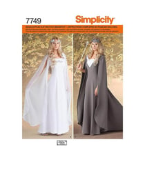 Patron Simplicity 1551 - Déguisement Costume historique taille n°FR 44-52