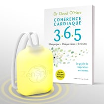 Appareil Anti-Stress Relaxation Méditation et Guide 3.6.5 - Stress Sommeil et Bien-Etre - ZENSPIRE POCKET