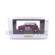 Voiture miniature - NOREV - MINI Cooper S 1964 - 1/54 - Red Tartan - Réf. 310522