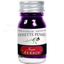 Encre pour stylos plume - Calligraphie - Violette pensée - Herbin - Flacon 10ml