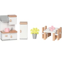 Meubles poupées miniatures Cuisine - Goki