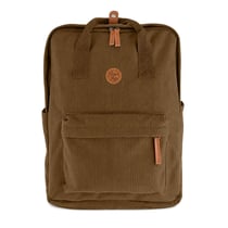 Sac à dos effet côtelé avec compartiment ordinateur