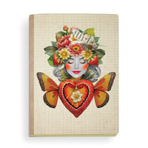 Carnet de notes à couverture souple Les Muses (Berry) - A5 - 160 pages - Hirondelles & Cie