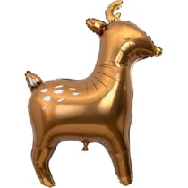 Set de 2 Ballons - Renne Dorés