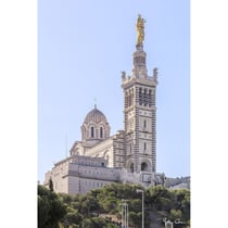 Tableau sur toile Notre-Dame de la Garde 65x97 cm
