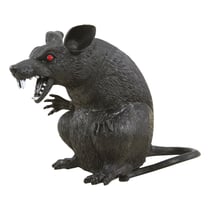 Rat - possédé - noir, 18cm
