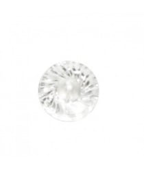 Carte de 6 boutons transparents 14mm - Distrifil Transparent