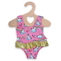 Maillot de bain licorne 1 piece 28/35 cm - heless - habit poupon (48)