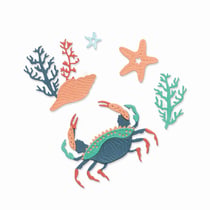 Matrices de découpe - Crabe et corail - 11 dies Thinlits - Sizzix