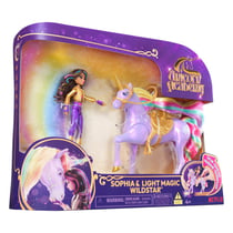 Sophia et wildstar magic light unicorn academy - SpinMaster - Violet