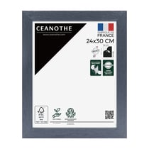Cadre photo Karma gris bleuté 24x30 cm