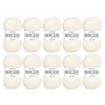 10 pelotes de laine - Mélisse - 100% acrylique - Bergère de France - Barisienne