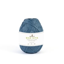 Raphia Eco Vita Raffia 50g Tricot Crochet Tissage Macramé Col. 07 Bleu