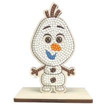 CRYSTAL ART Figurine à diamanter Olaf