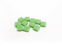 Carreaux mosaïque Vert Pixel art - Mini - Lot de 100
