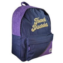 Sac à Dos FRENCH DISORDER 42 CM - Forme Borne Colorblock Violet