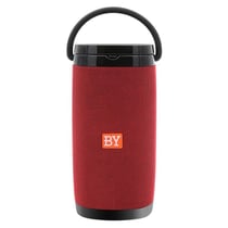 Enceinte Bluetooth Portable Multifonction Son Stéréo 3D Charge Sans Fil Autonomie 8h Rouge YONIS