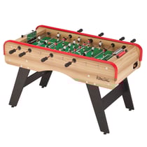 Baby foot classique - Adultes et adolescents - style café - 3 balles liège - 2 à 4 joueurs