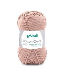 Fil à tricoter COTTON QUICK UNI - Gründl - PPSC - certifié Oeko-Tex 139 Marron