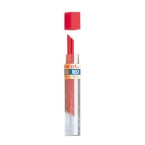 Etui 12 Mines Rouge 0,5 mm pour portemine Rouge Pentel
