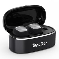 Ecouteurs Bluetooth Sans Fil Confortables Haute Définition Longue Autonomie Noir YONIS