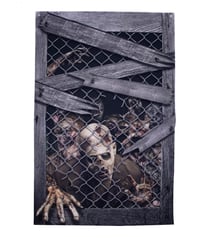Décor de fenêtre - zombie