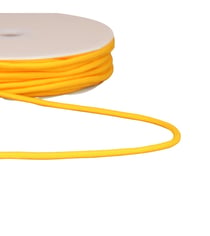 Bobine 30m cordon tressé 4,5mm jaune