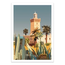 Affiche 50x70 cm - Tanger Cap Spartel - Artmoric