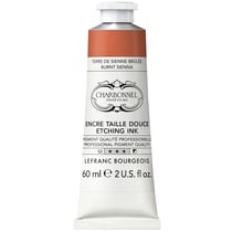 Encre taille douce - Pour la gravure - Terre de Sienne brûlée - Charbonnel - Tube 60ml