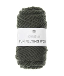 Laine à feutrer créative CREATIVE FUN FELTING WOOL - Rico design 04 Olive