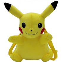 Peluche sac a dos pokemon : pikachu 36 cm - peluche licence
