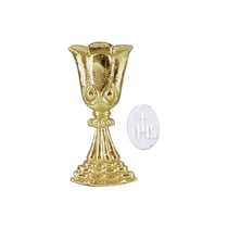 Motif en cire: Coupe + Hostie, 6 cm, or, 1 pce
