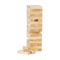 Tour Bancale en Bois Naturel - Jeu d'Adresse Éprouvant