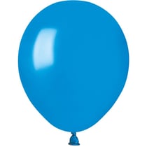 50 Ballons Bleu Nacré Ø13cm