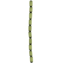 Rayher - Perle Buri Vert pomme Cylindre Ø 6 x 14 mm