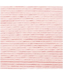 Pelotes de fil à tricoter CREATIVE COTTON ARAN de Rico Design - Laissez libre cours à votre créativité avec douceur et style ! 02 Rose pastel