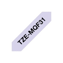 Brother - Cartouche ruban Etiqueteuse 12mm Pastel violet TZe-MQF31