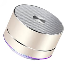 Enceinte Bluetooth Portable LED Stéréo Avec Micro Et Basses Puissantes YONIS