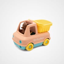 Le Camion Benne made in France en matière recyclée de Petit Ours Brun