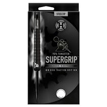 Fléchettes Supergrip 90 Black Edition pointe acier 25g - Harrows