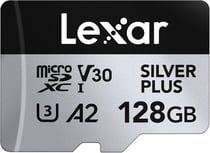 Carte mémoire micro SDXC Lexar - SILVER PLUS - 7866143 - Argent - 128 Go